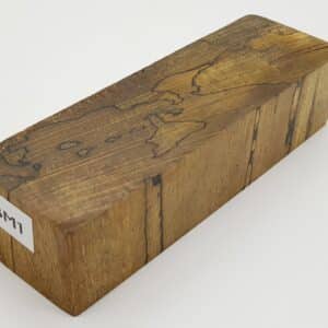 BBM01 Buche C-Cut gestockt braun stabilisiert  39mm x 30mm x 125mm