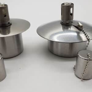 Öllampen Einsatz Ölbehälter aus Edelstahl 60ccm