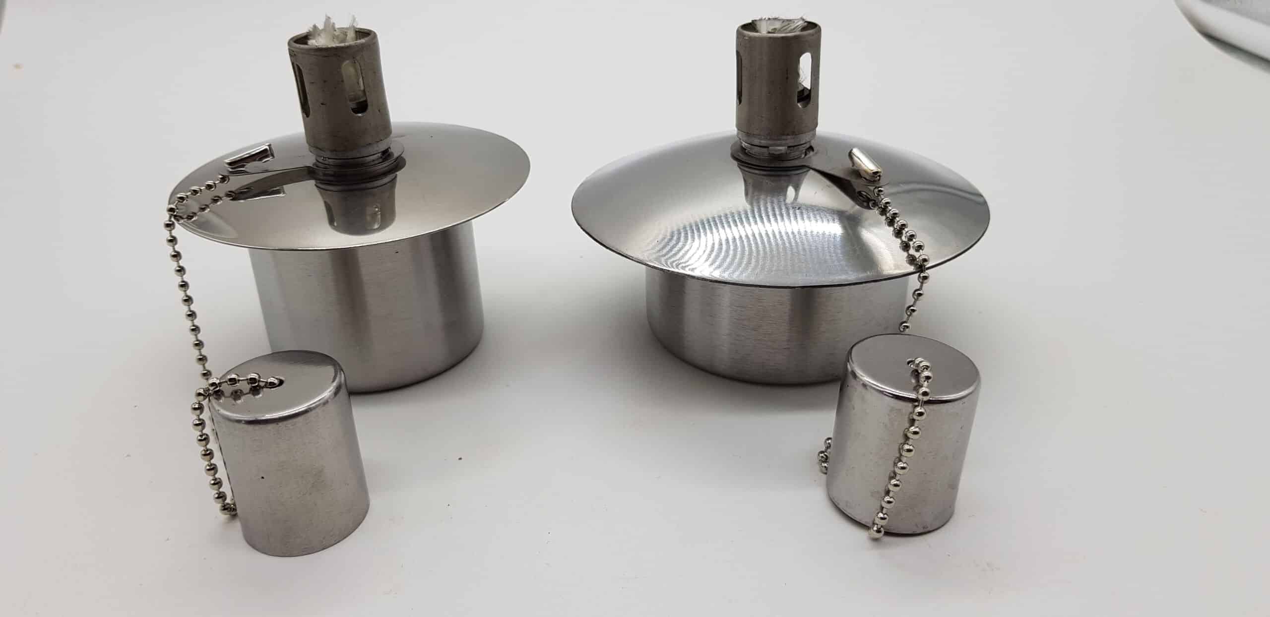 Öllampen Einsatz Ölbehälter aus Edelstahl 85ccm – Bild 4