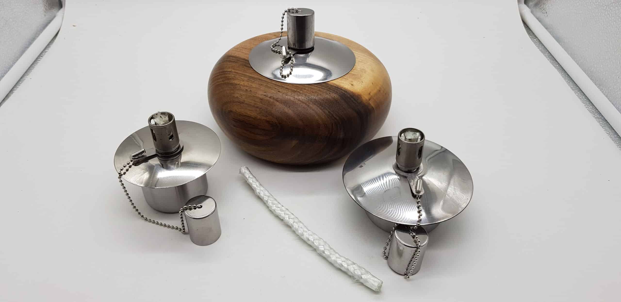 Öllampen Einsatz Ölbehälter aus Edelstahl 85ccm – Bild 5