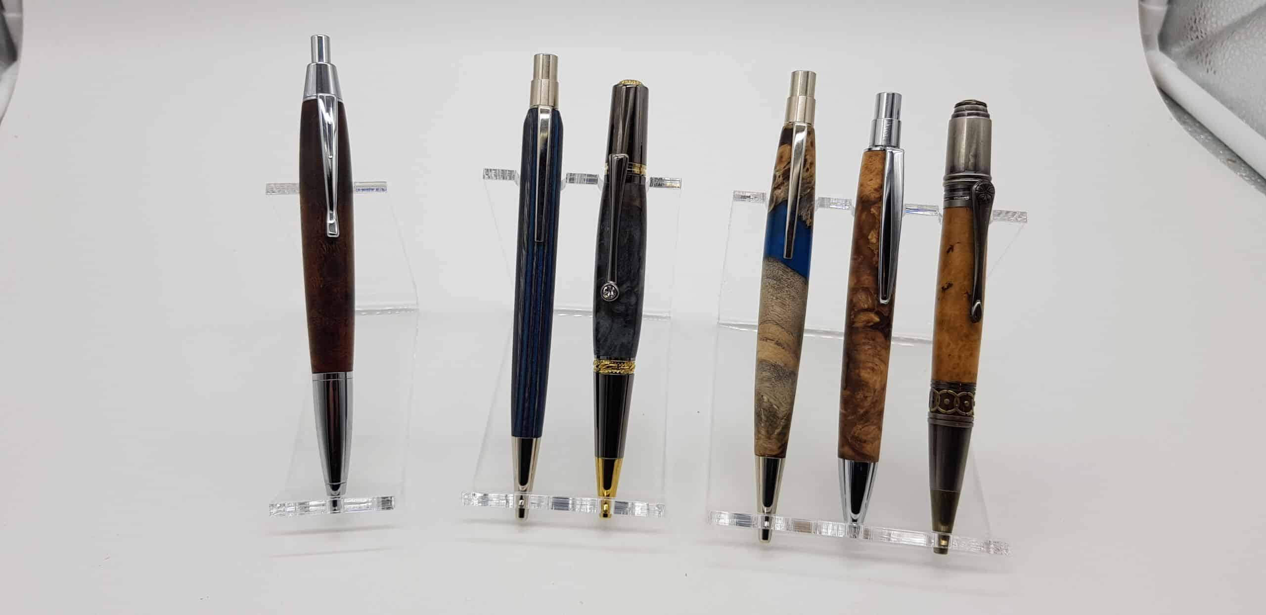 Aufsteller Kugelschreiber Bleistift 2 Fach