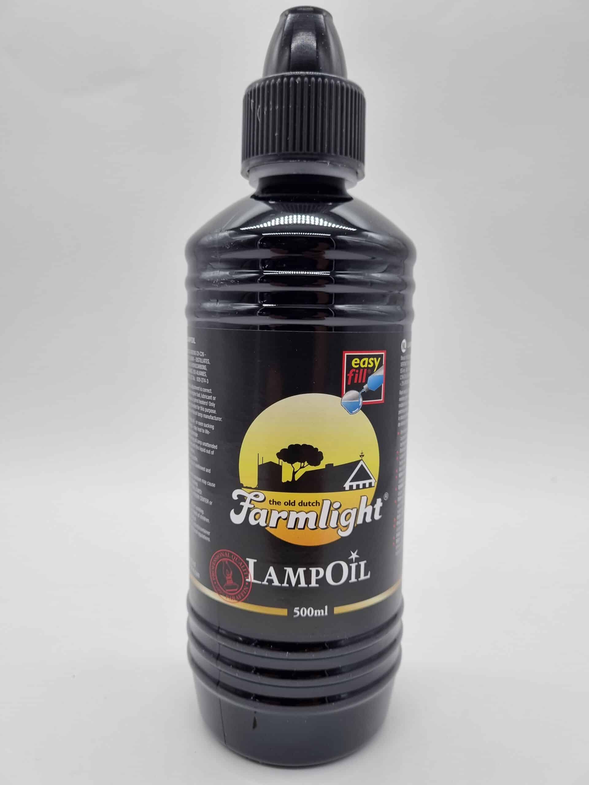 Paraffin Lampenöl 500ml klar mit Sicherheitsverschluss