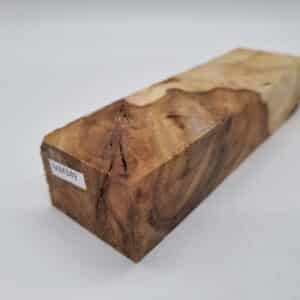 MM349 Griffblock Ulme Rüster stabilisiert 40mm x 29mm x 140mm