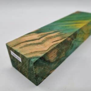 MM380 Kirsche leicht gestockt grün gelb stabilisiert  40mm x 30mm x 150mm