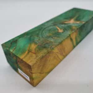 MM381 Kirsche c-cut leicht gestockt grün gelb stabilisiert  43mm x 30mm x 140mm