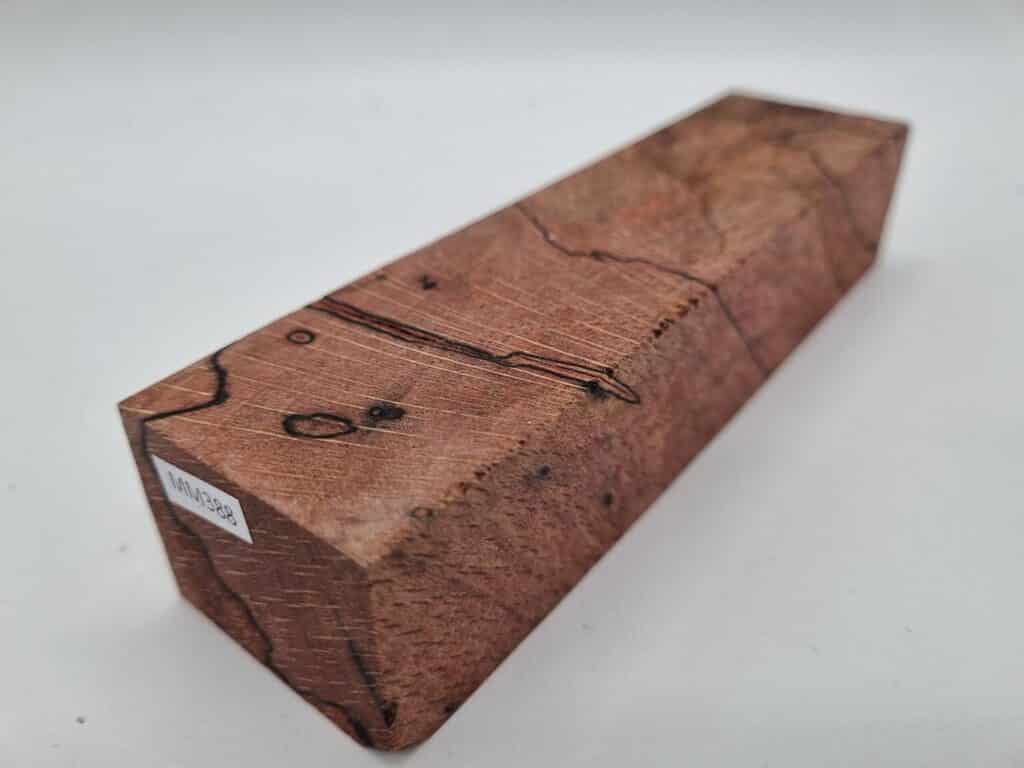 MM388 Buche gestockt rot stabilisiert c-cut 40mm x 32mm x 145mm