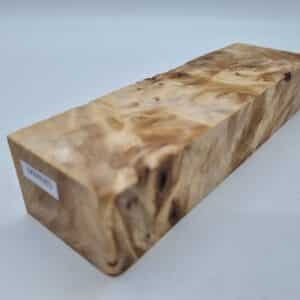 MM685 Griffblock Kastanienknolle stabilisiert 47mm x 32mm x 150mm