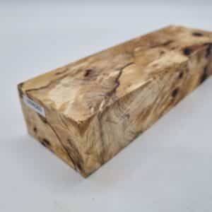 MM686 Griffblock Kastanienknolle stabilisiert 47mm x 30mm x 145mm