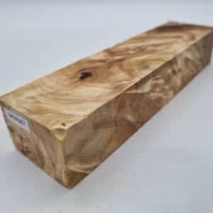 MM687 Griffblock Kastanienknolle stabilisiert 42mm x 30mm x 160mm