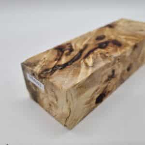 MM693 Griffblock Kastanienknolle stabilisiert 45mm x 30mm x 130mm