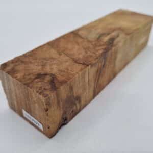 MM393 Griffblock Kastanie stabilisiert c-cut 40mm x 32mm x 145mm