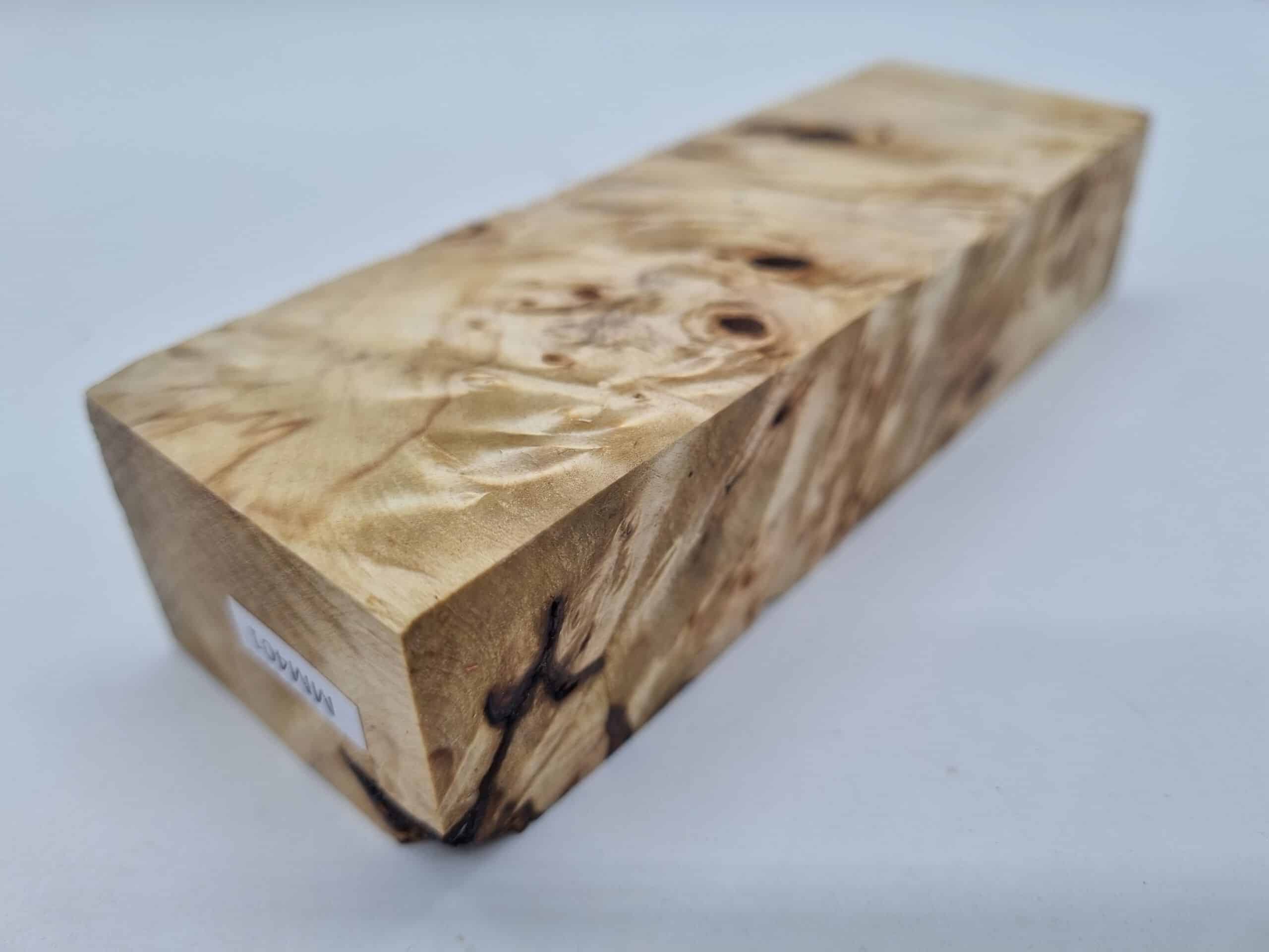 MM401 Griffblock Kastanienknolle stabilisiert 46mm x 31mm x 140mm – Bild 2