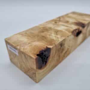 MM402 Griffblock Kastanienknolle stabilisiert 45mm x 30mm x 135mm