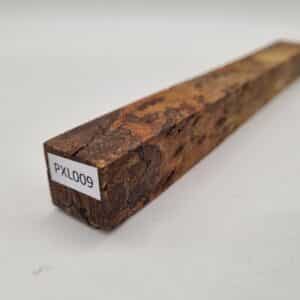 Penblank PXL009 Ulmenmaser gestockt stabilisiert 19mm x 19mm x 180mm