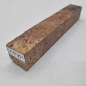 PLST017 Penblank Platanenmaserknolle stabilisiert 20mm x 20mm x 120mm