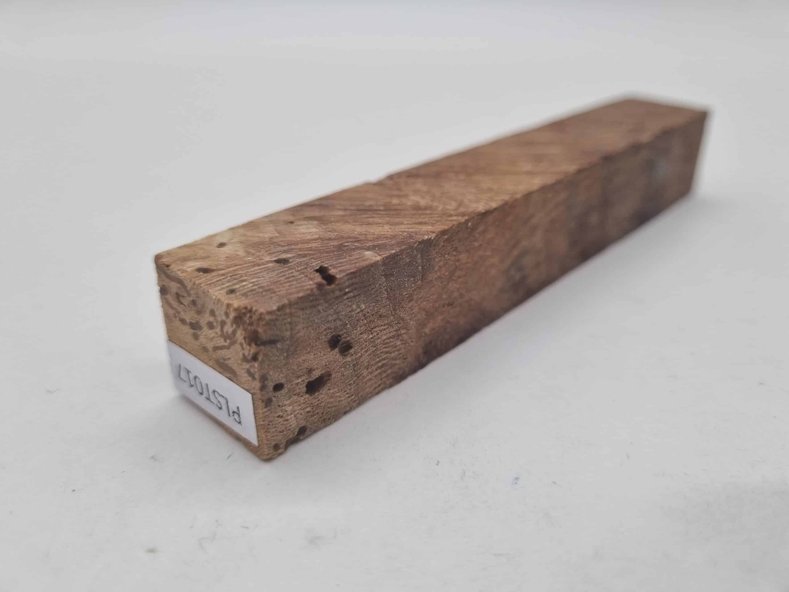 PLST017 Penblank Platanenmaserknolle stabilisiert 20mm x 20mm x 120mm – Bild 2