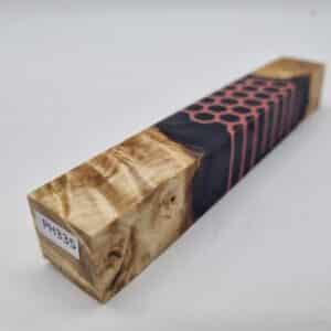 Penblank PH335 Kastanie nachtleuchtende Waben schwarz 19mm x 19mm x 125mm