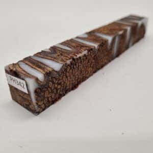 Penblank PH342 Banksiazapfen weiß 17mm x 17mm x 125mm