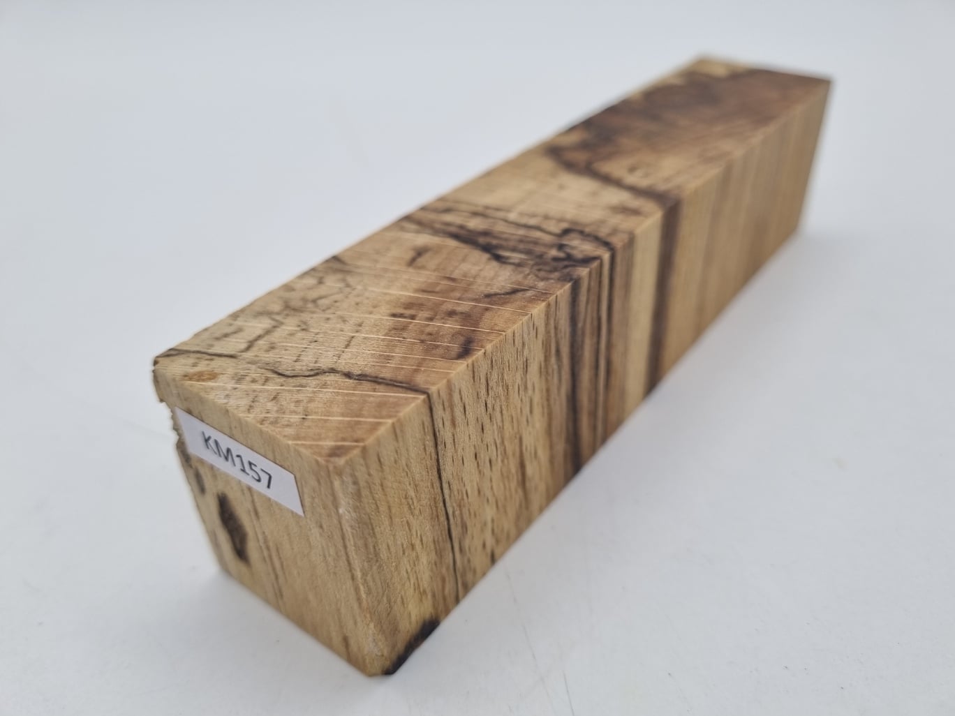 KM157 Buche gestockt stabilisiert 31mm x 31mm x 145mm