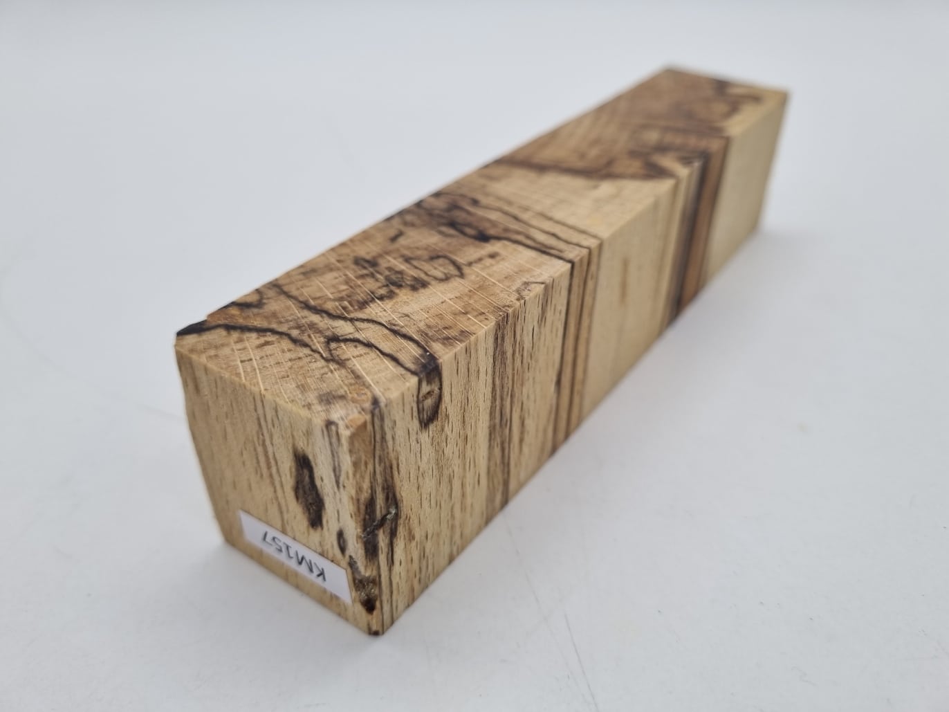 KM157 Buche gestockt stabilisiert 31mm x 31mm x 145mm – Bild 2