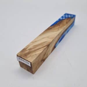 BWA159 Kastanie Maserknolle Bayernwappen 20mm x 20mm x 130mm