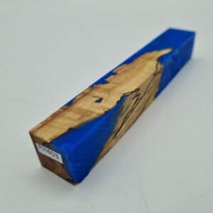 PH403 Penblank Hybrid Kastanie gestockt natur blau 19mm x 19mm x 125mm