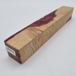 PH420 Penblank Robinienmaserknolle rot 22mm x 22mm x 140mm