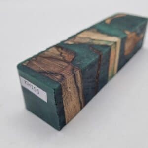 Kantel KH155 Resteholz stabilisiert grün 30mm x 30mm x 125mm