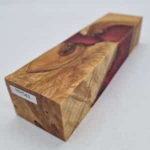 MH581 Kirsche Maserknolle rot 40mm x 30mm x 150mm