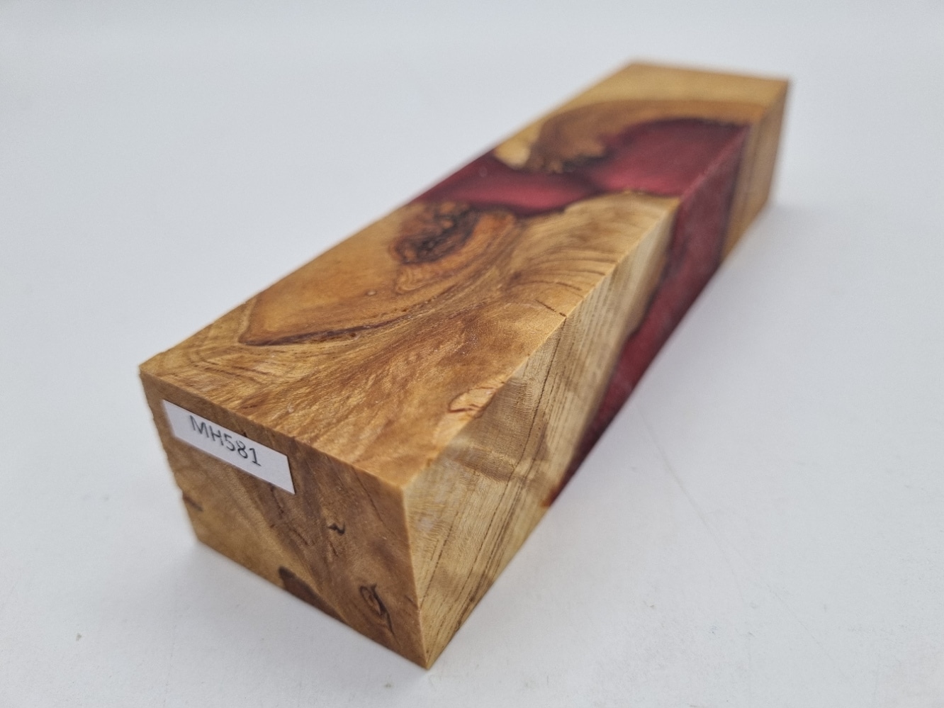 MH581 Kirsche Maserknolle rot 40mm x 30mm x 150mm