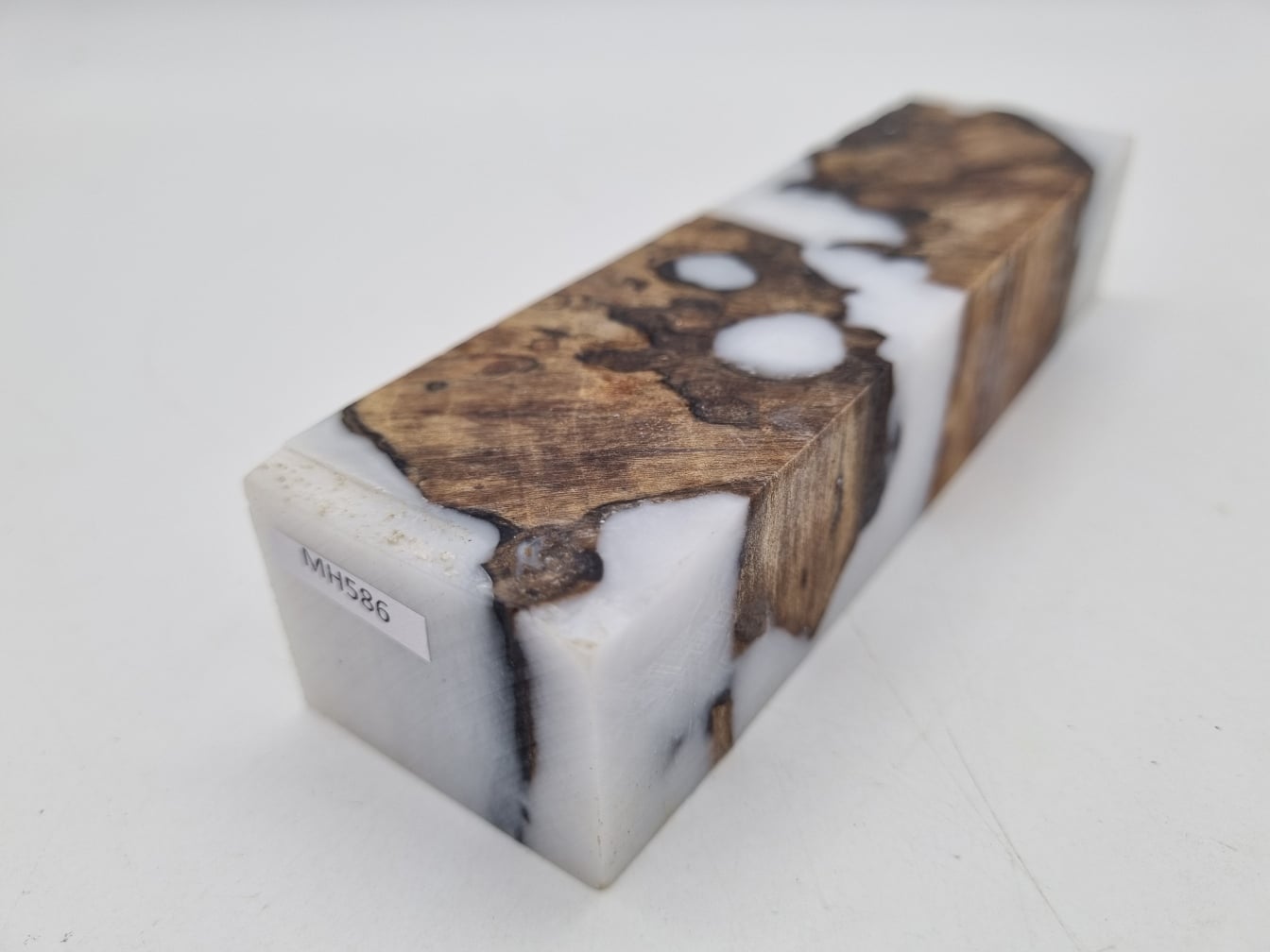 MH586 Apfelholz weiß 40mm x 30mm x 150mm