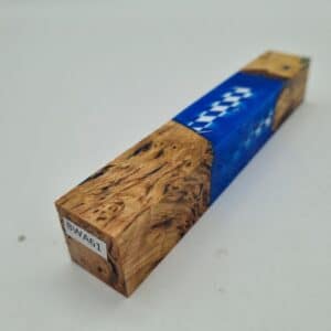 BWA61 Kastanie Maserknolle Bayernwappen 20mm x 20mm x 125mm