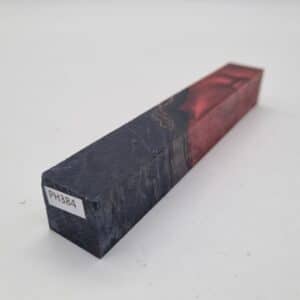 PH384 Penblank Hybrid Kastanienknolle schwarz rot 20mm x 20mm x 130mm