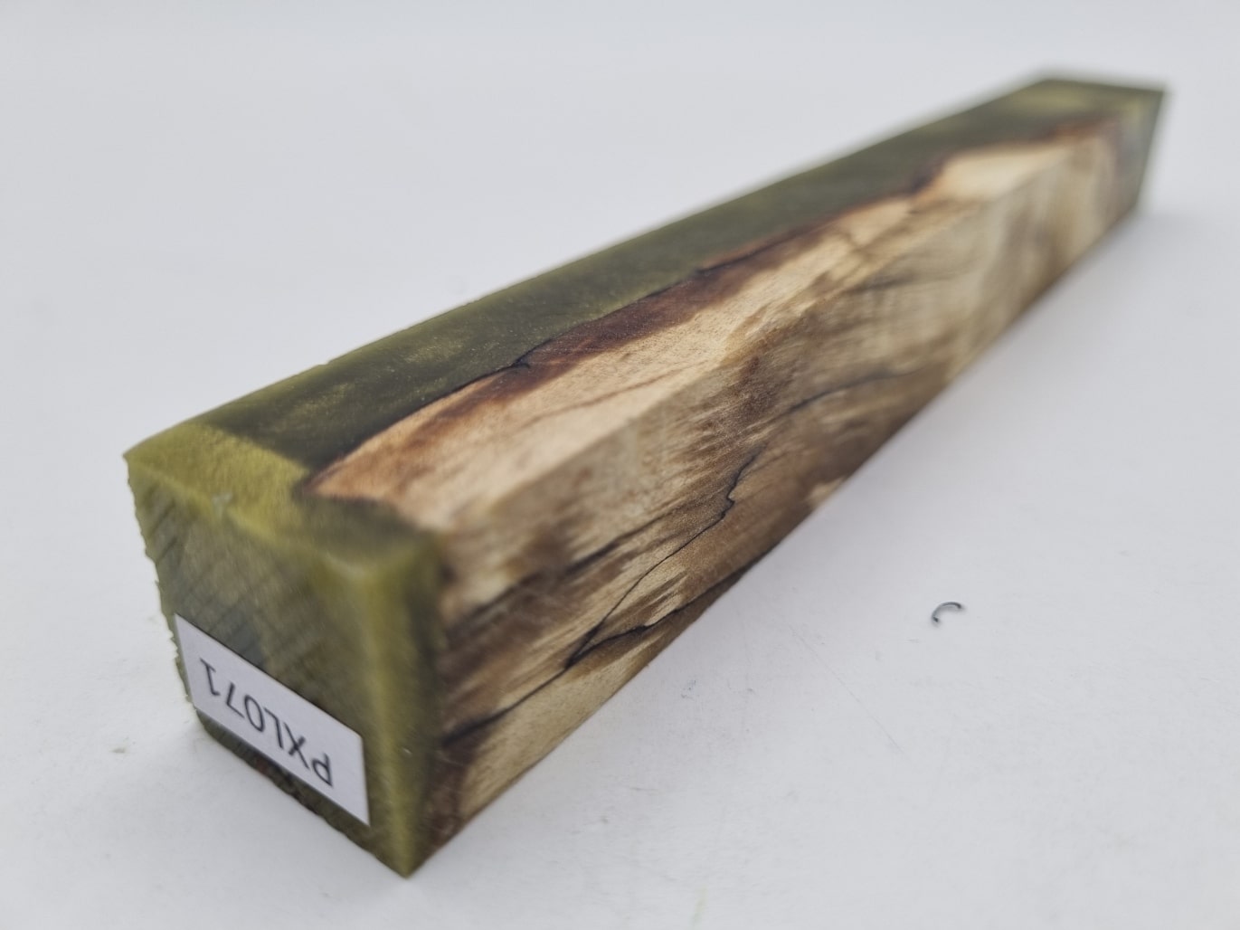 Penblank PXL071 Kastanie gestockt goldolive 22mm x 22mm x 175mm – Bild 2