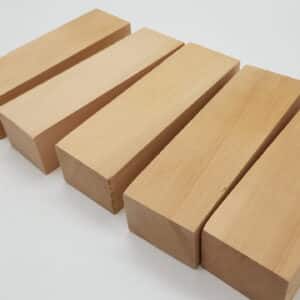 Messergriffblock Elsbeere 40mm x 30mm x 125mm