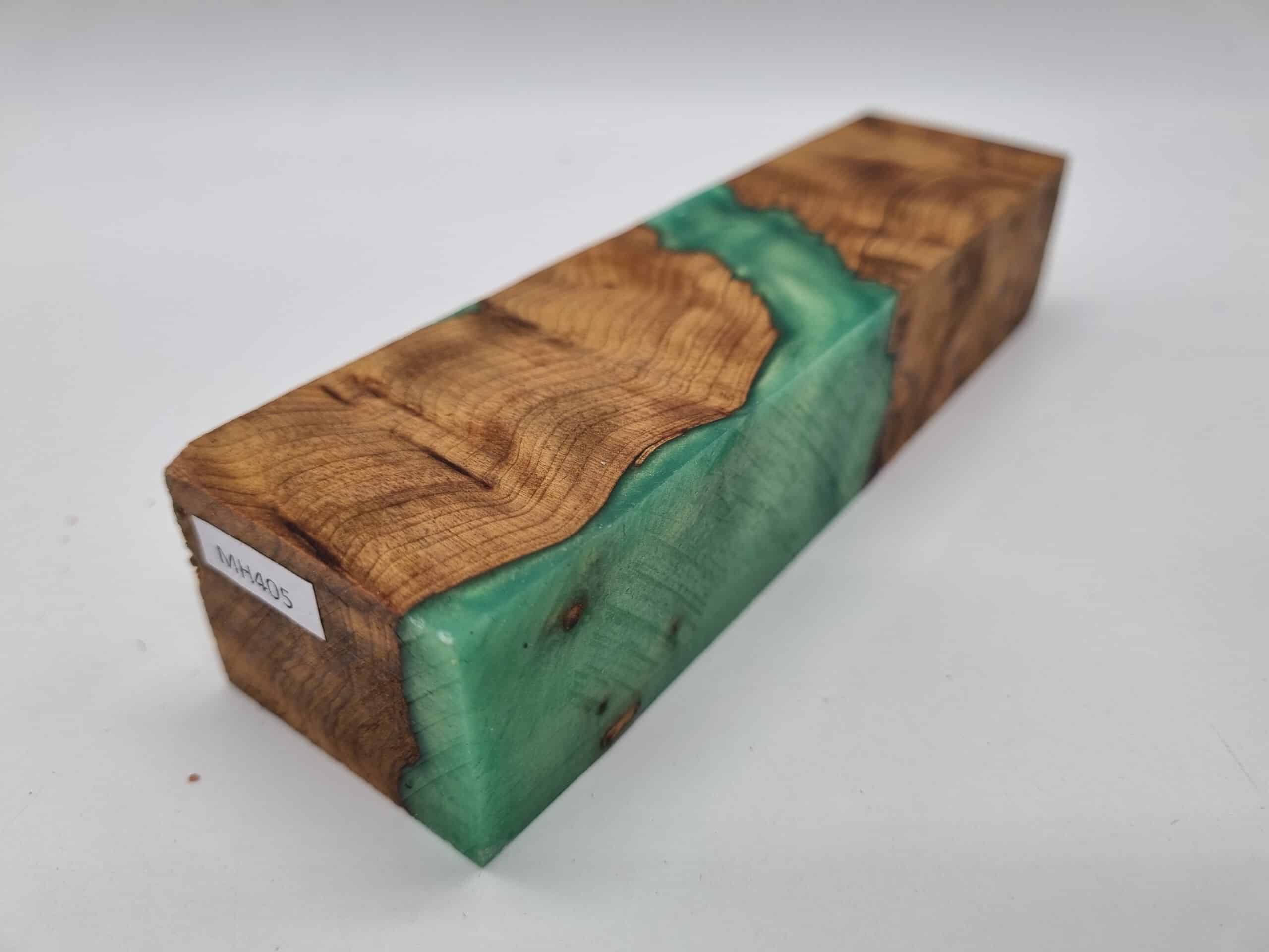 MH405 Thujamaser grüngold 39mm x 29mm x 150mm