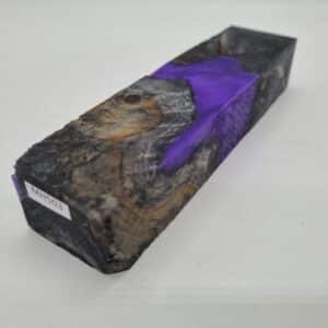 MH503 Kastanie Maserknolle gestockt violett 39mm x 29mm x 150mm