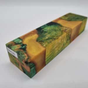 MH520 Kastanie Maserknolle gestockt bunt shinegold 39mm x 28mm x 150mm