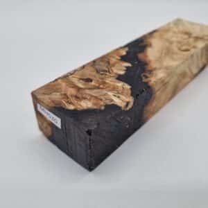 MH530 Kastanie Maserknolle gestockt braun 40mm x 29mm x 150mm