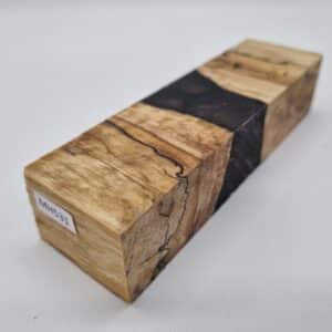 MH531 Kastanie Maserknolle gestockt braun 38mm x 28mm x 130mm