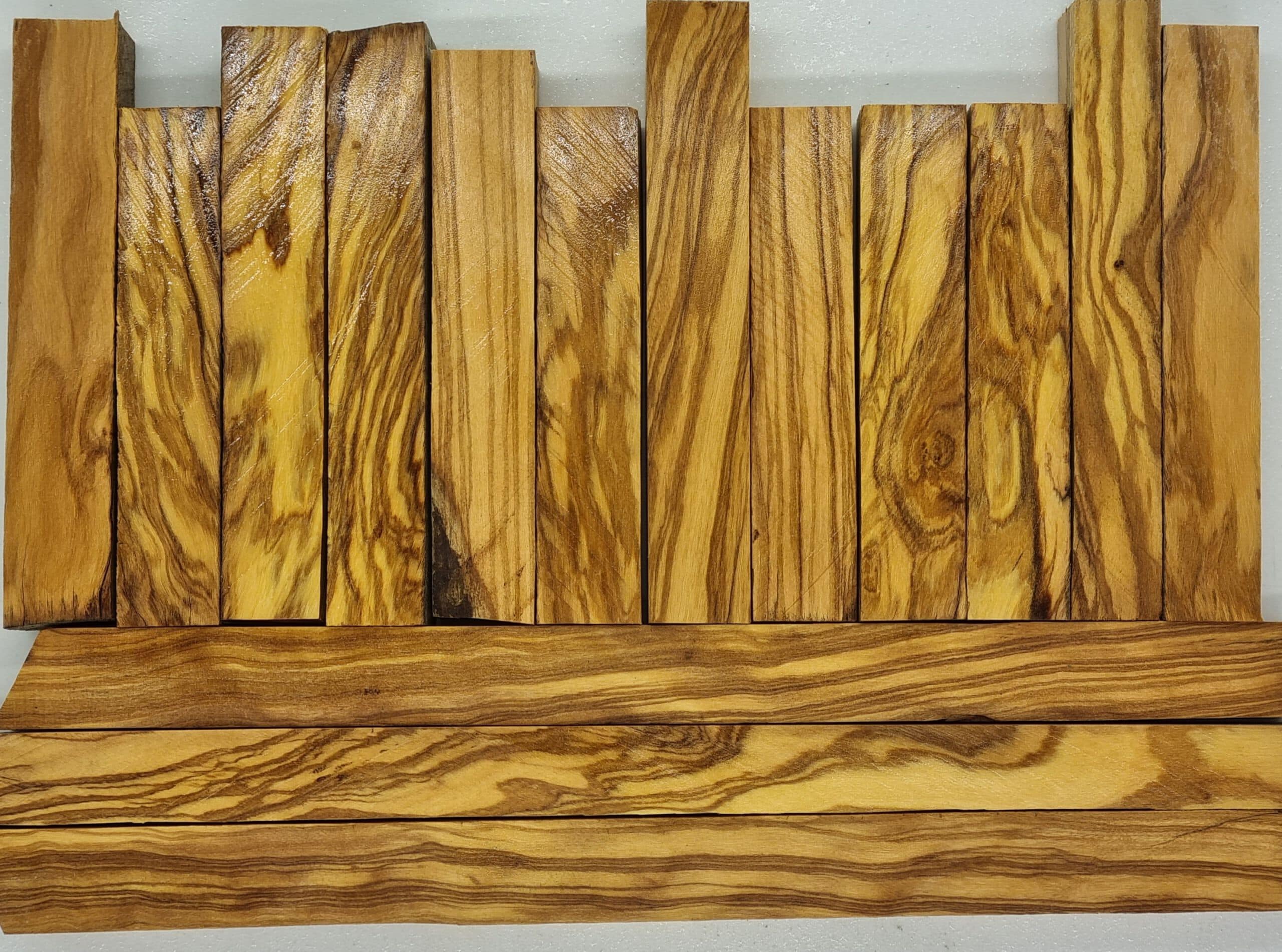 Penblank Olive 20mm x 20mm x 125mm schöne Struktur