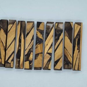 Penblank Olive braun 20mm x 20mm x 120mm