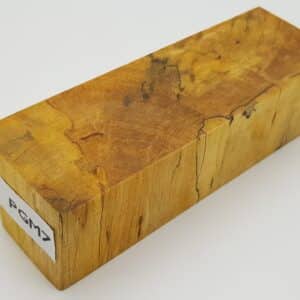 PGM7 Pappel C-Cut gestockt stabilisiert  40mm x 31mm x 120mm