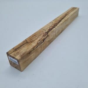 Penblank PXL080 Kastanie gestockt natur stabilisiert 22mm x 22mm x 230mm
