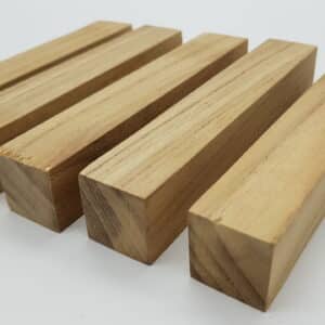 Penblank Teak 20mm x 20mm x 125mm