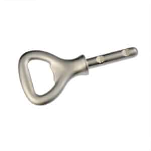 Flaschenöffner Kapselheber mit Angel edelmattiert