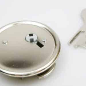 Spardosenschloss Metall Ø 39mm